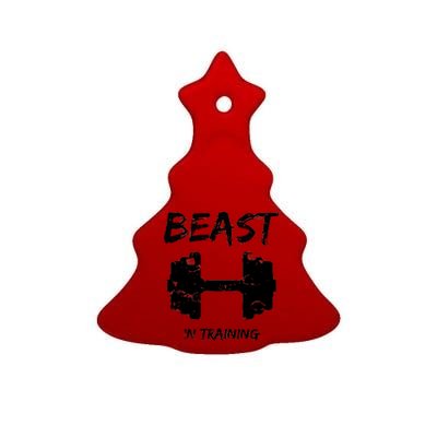 Beast In Training  Ceramic Tree Ornament