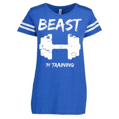 Beast In Training  Enza Ladies Jersey Football T-Shirt