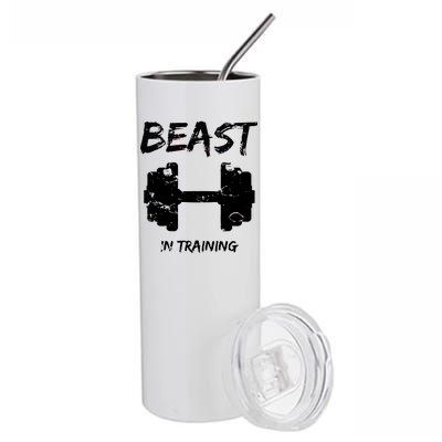 Beast In Training  Stainless Steel Tumbler