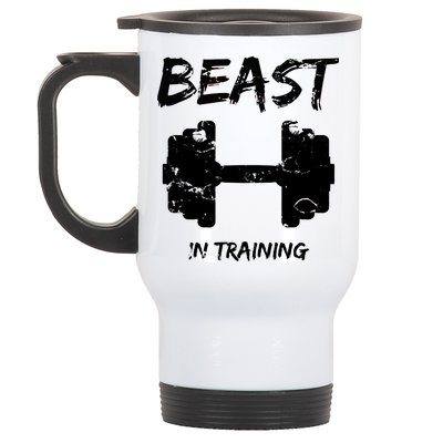 Beast In Training  Stainless Steel Travel Mug