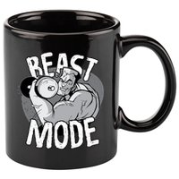 Beast Mode Bodybuilder 11oz C Handle Ceramic Mug