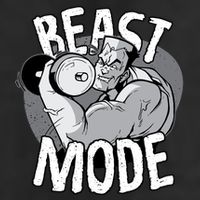 Beast Mode Bodybuilder 11oz C Handle Ceramic Mug