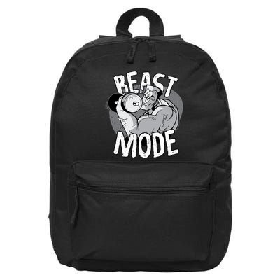 Beast Mode Bodybuilder 16 in Basic Backpack