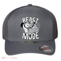 Beast Mode Bodybuilder Flexfit Unipanel Trucker Cap