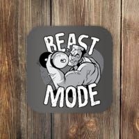 Beast Mode Bodybuilder Coaster