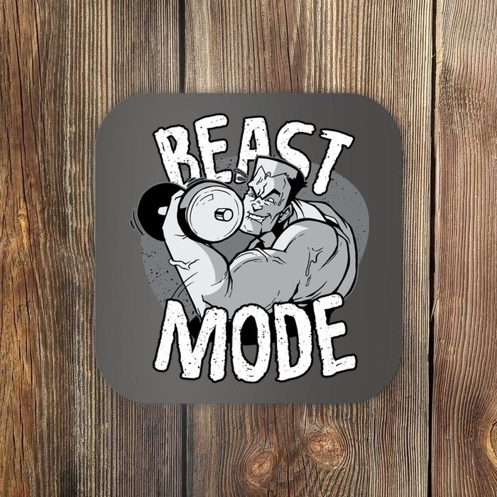 Beast Mode Bodybuilder Coaster