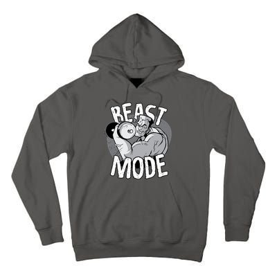 Beast Mode Bodybuilder Tall Hoodie
