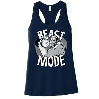 Beast Mode Bodybuilder Women's Racerback Tank