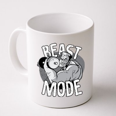 Beast Mode Bodybuilder Coffee Mug