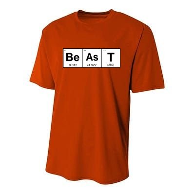 Beast Table of Elements Youth Performance Sprint T-Shirt