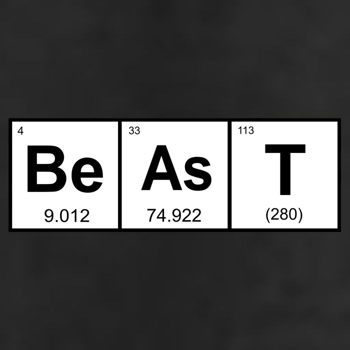 Beast Table of Elements Garment-Dyed Heavyweight T-Shirt