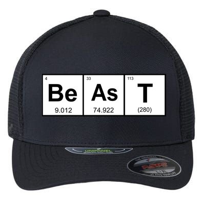 Beast Table of Elements Flexfit Unipanel Trucker Cap