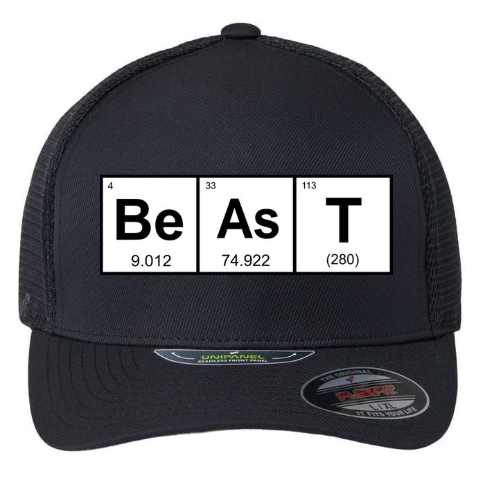 Beast Table of Elements Flexfit Unipanel Trucker Cap
