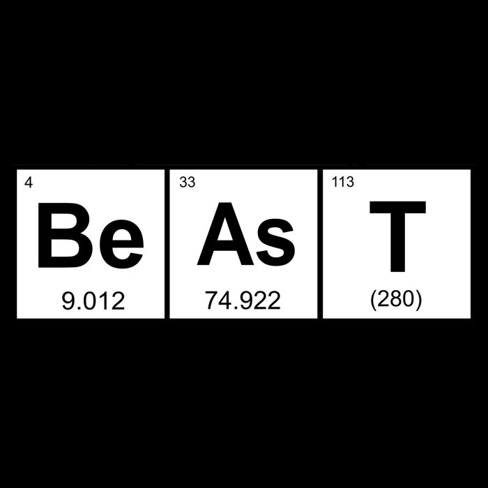 Beast Table of Elements Hoodie