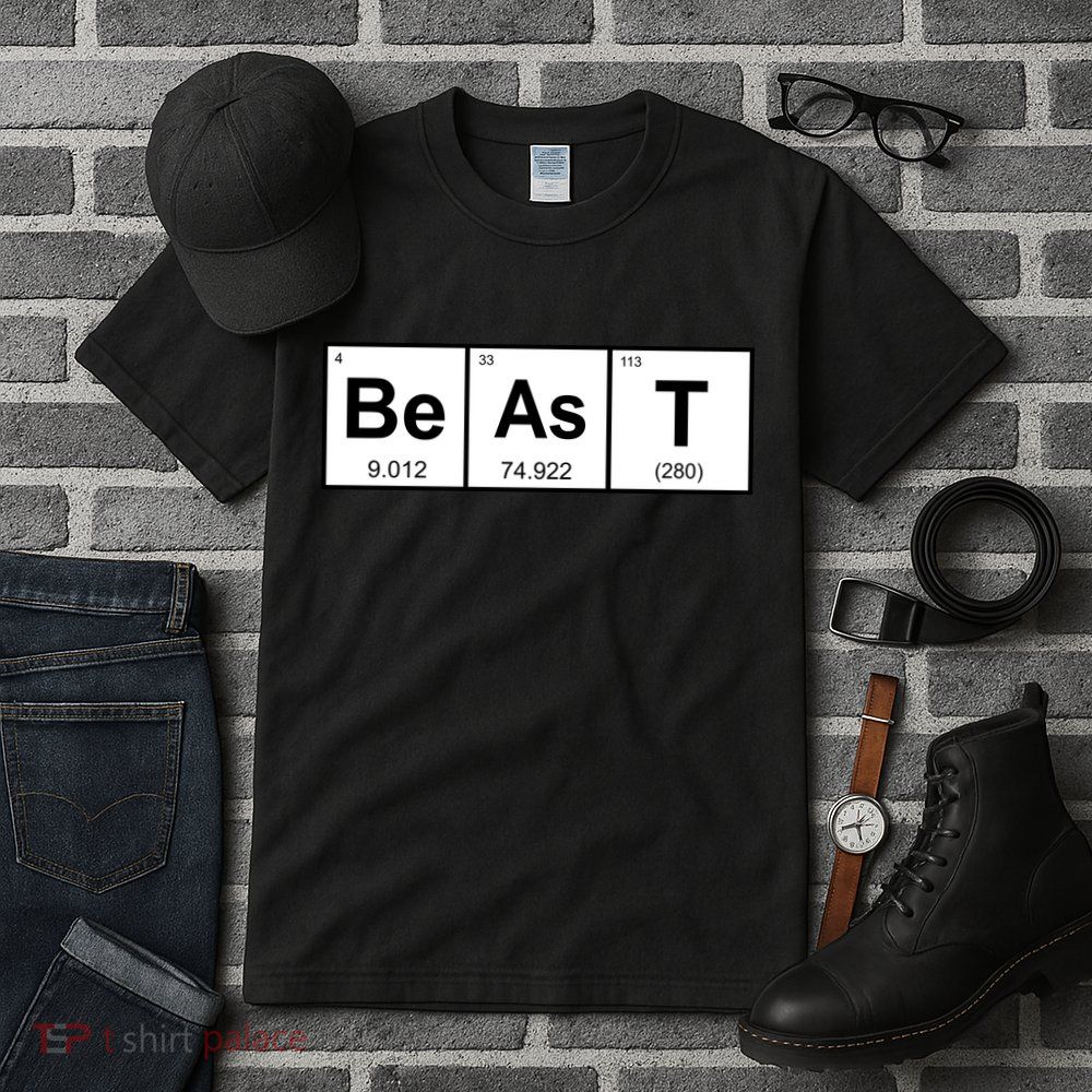 Beast Table of Elements Tall T-Shirt