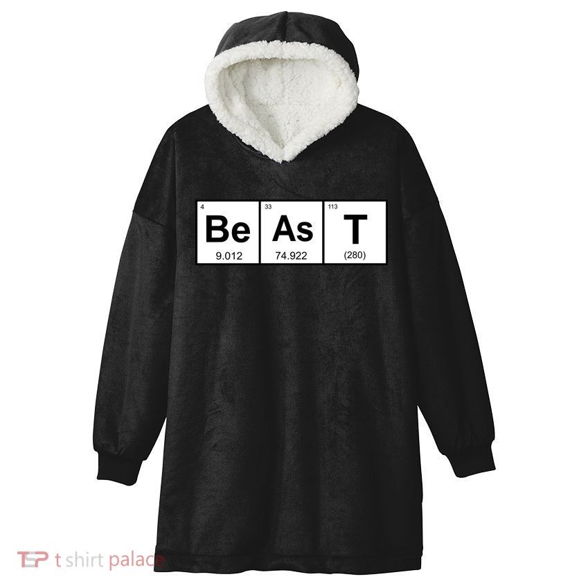 Beast Table of Elements Hooded Wearable Blanket