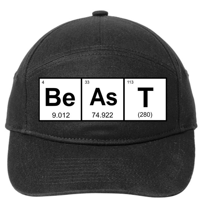 Beast Table of Elements 7-Panel Snapback Hat