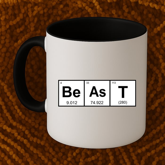 Beast Table of Elements Mug
