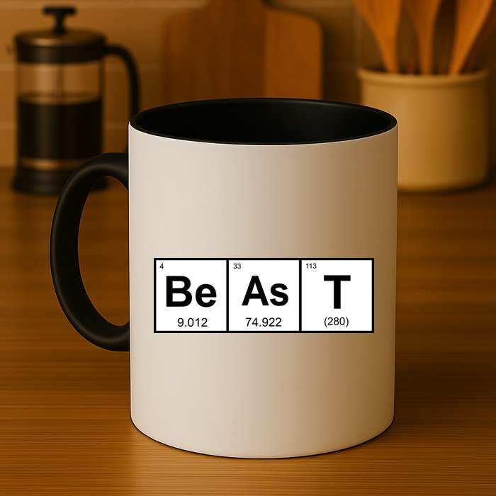 Beast Table of Elements Mug