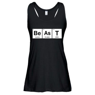 Beast Table of Elements Ladies Essential Flowy Tank