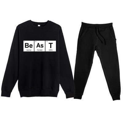 Beast Table of Elements Premium Crewneck Sweatsuit Set