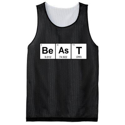 Beast Table of Elements Mesh Reversible Basketball Jersey Tank
