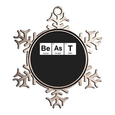 Beast Table of Elements Metallic Star Ornament