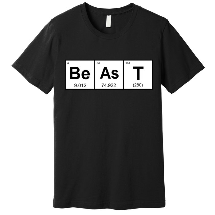 Beast Table of Elements Premium T-Shirt