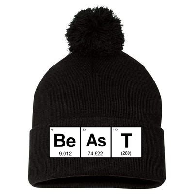 Beast Table of Elements Pom Pom 12in Knit Beanie