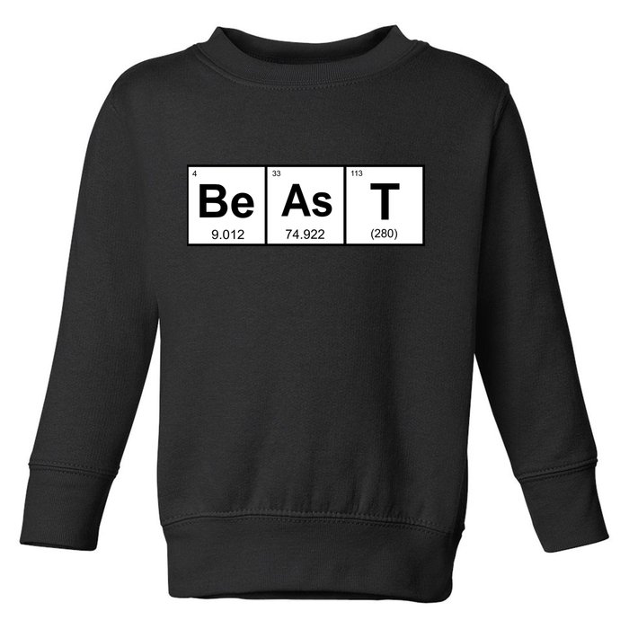 Beast Table of Elements Toddler Sweatshirt