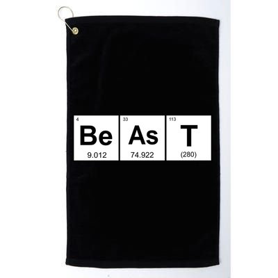 Beast Table of Elements Golf Towel