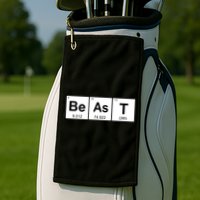 Beast Table of Elements Golf Towel