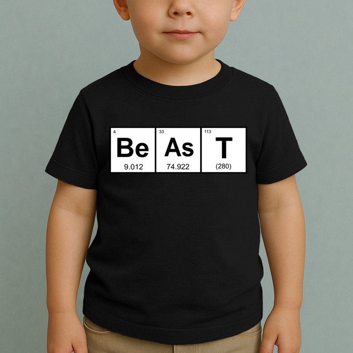 Beast Table of Elements Toddler T-Shirt