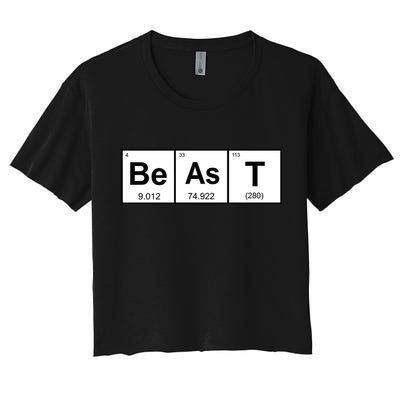 Beast Table of Elements Crop Top