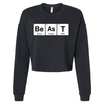 Beast Table of Elements Cropped Pullover Crew
