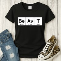 Beast Table of Elements Womens T-Shirt