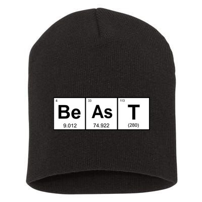 Beast Table of Elements Short Acrylic Beanie