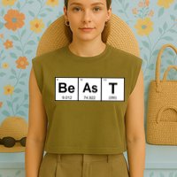 Beast Table of Elements Garment-Dyed Women's Muscle Tee