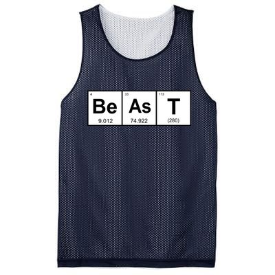 Beast Table of Elements Mesh Reversible Basketball Jersey Tank