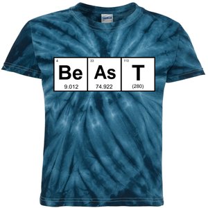 Beast Table of Elements Kids Tie-Dye T-Shirt