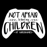 Beat My Children At Video Games Funny Flat Bill Trucker Hat
