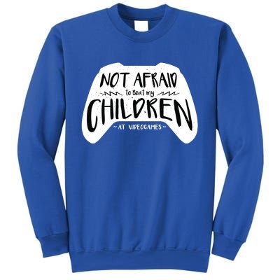 Beat My Children At Video Games Funny Sweatshirt