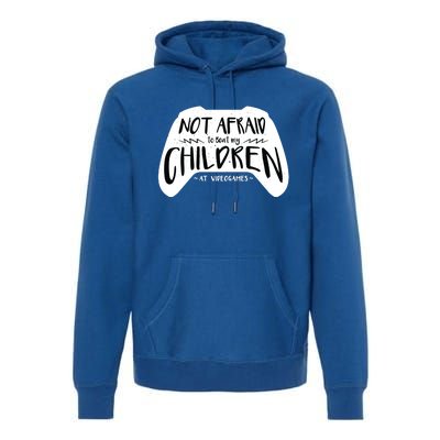 Beat My Children At Video Games Funny Premium Hoodie