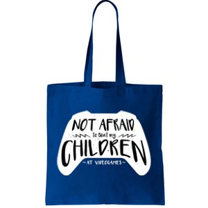 Beat My Children At Video Games Funny Tote Bag