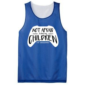 Beat My Children At Video Games Funny Mesh Reversible Basketball Jersey Tank