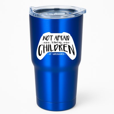 Beat My Children At Video Games Funny Tumbler