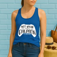 Beat My Children At Video Games Funny Womens Tank Top