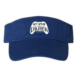 Beat My Children At Video Games Funny Valucap Bio-Washed Visor