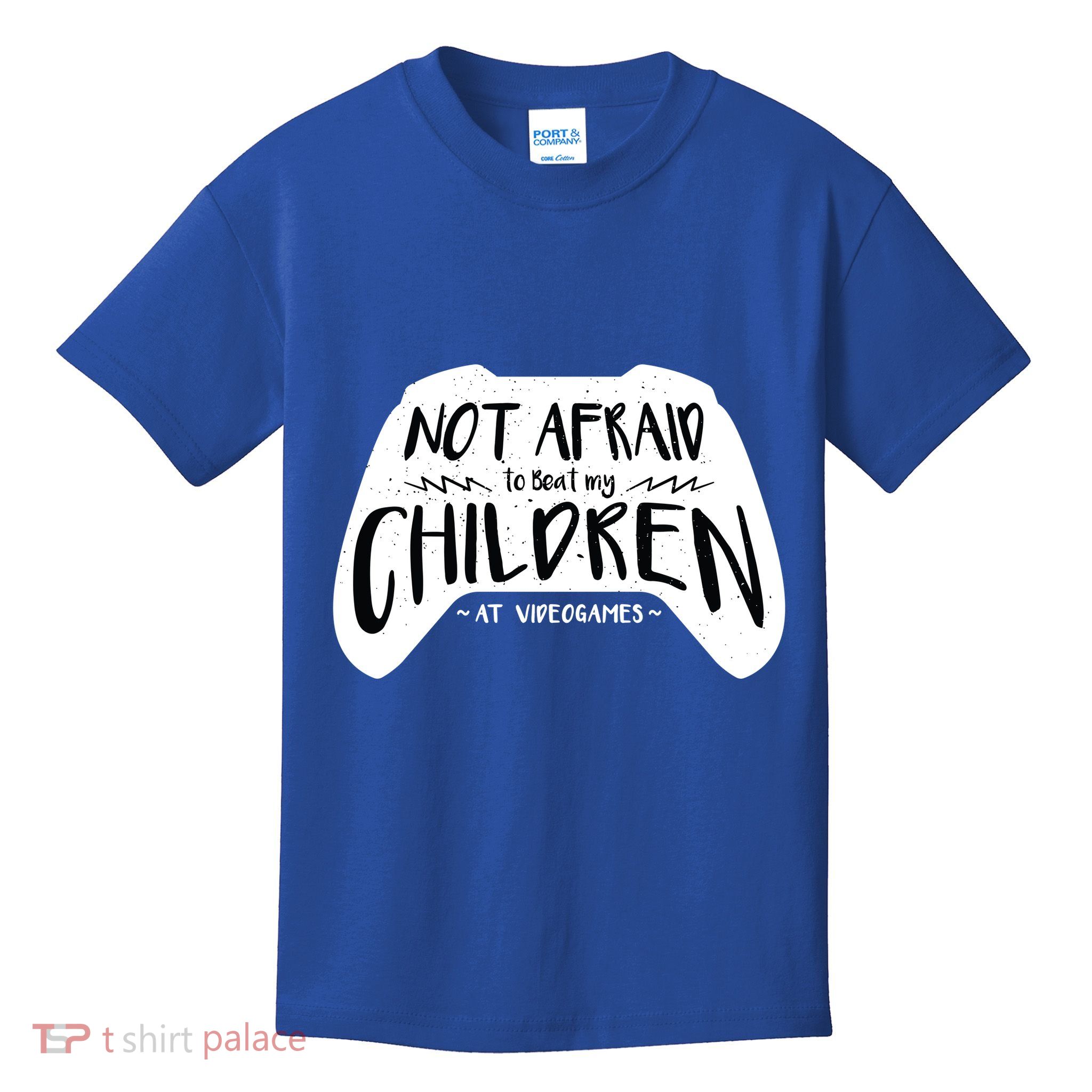 Beat My Children At Video Games Funny Kids T-Shirt