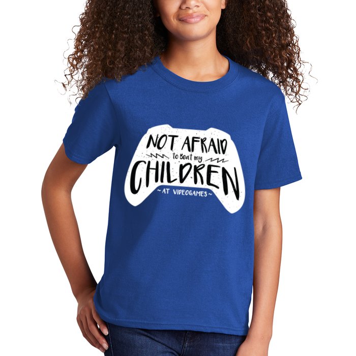 Beat My Children At Video Games Funny Kids T-Shirt